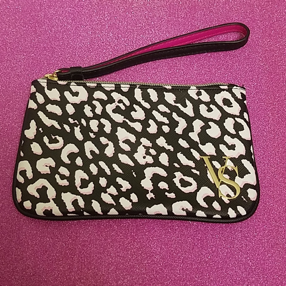 NWOT Victoria's Secret animal print wristlet